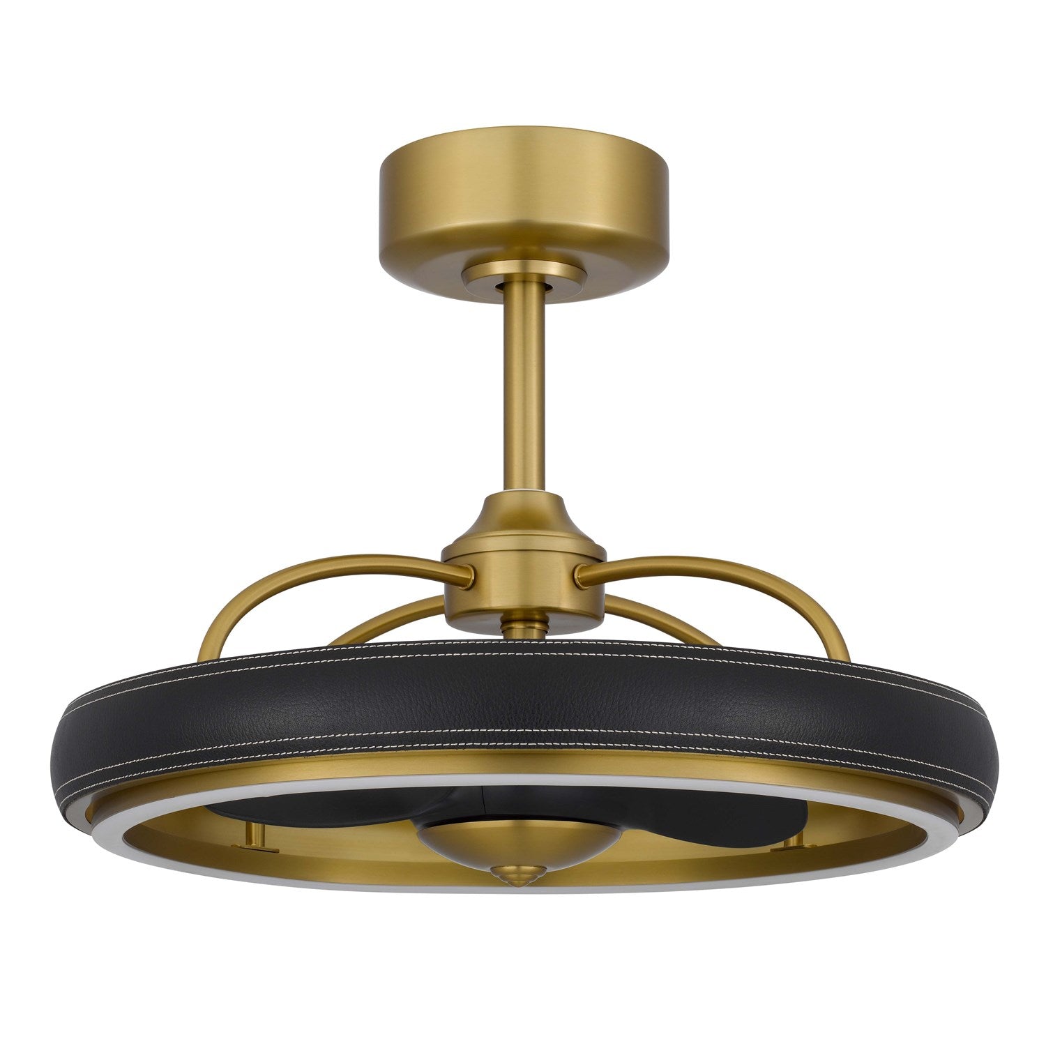 Remote Controlled 30W; 580 Lumen; 3000K Dimmable Arroyo Ultra Quiet Fan Light by CAL Lighting