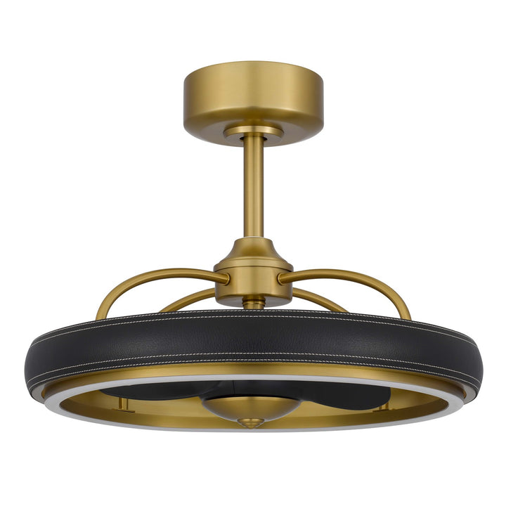 Remote Controlled 30W; 580 Lumen; 3000K Dimmable Arroyo Ultra Quiet Fan Light by CAL Lighting