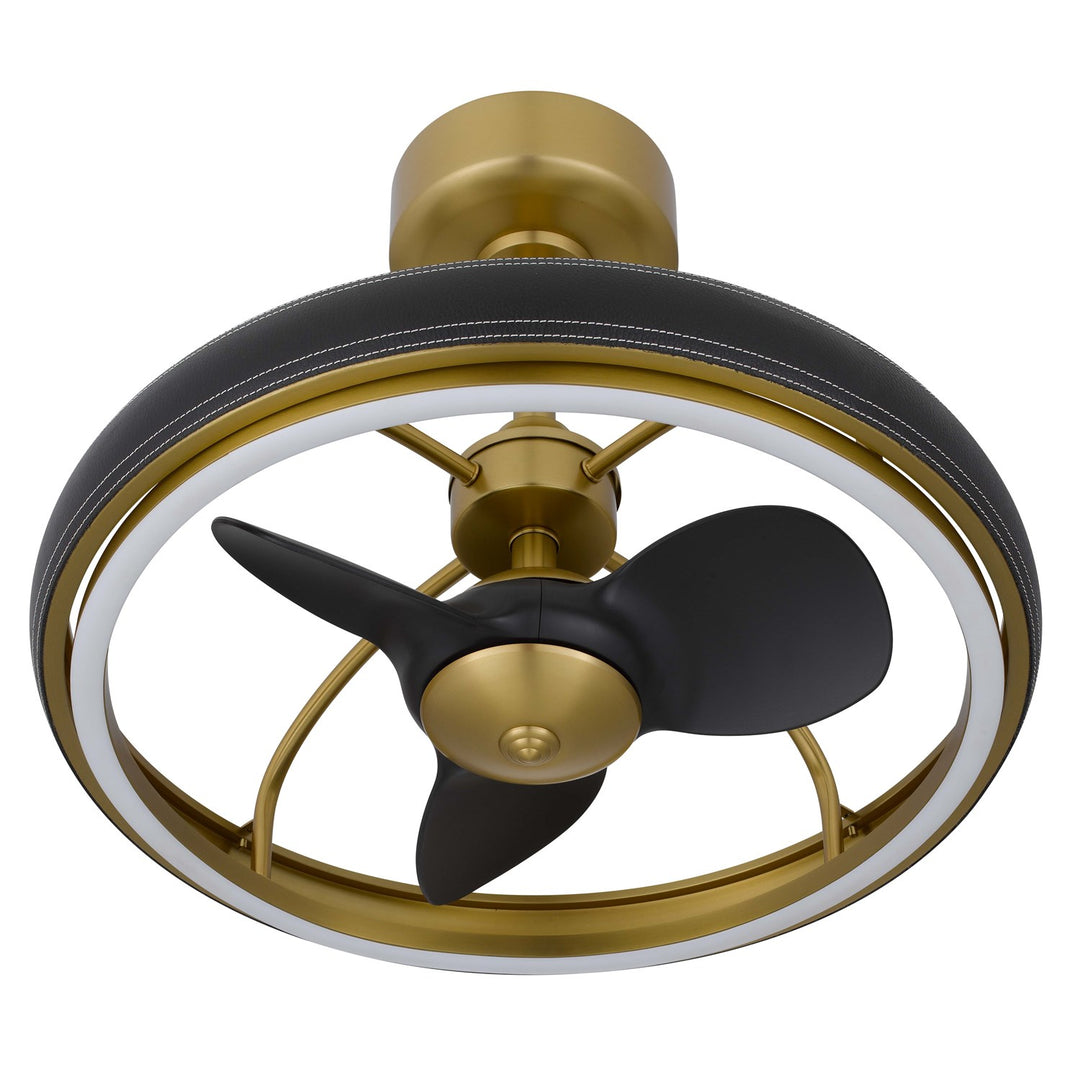 Remote Controlled 30W; 580 Lumen; 3000K Dimmable Arroyo Ultra Quiet Fan Light