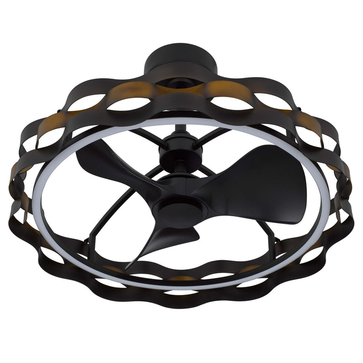 Remote Controlled 30W; 500 Lumen; 3000K Dimmable Arroyo Ultra Quiet Fan Light