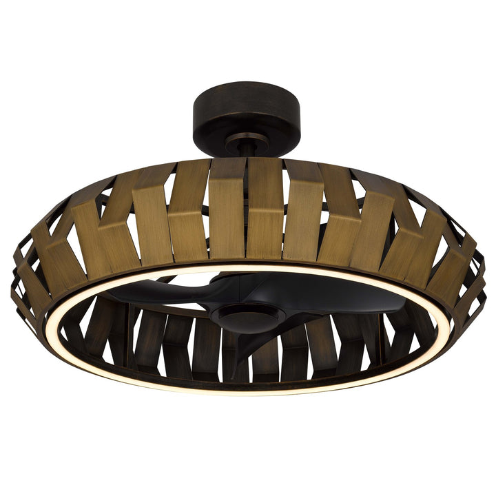 Remote Controlled 30W; 500 Lumen; 3000K Arroyo Ultra Quiet Fan Light