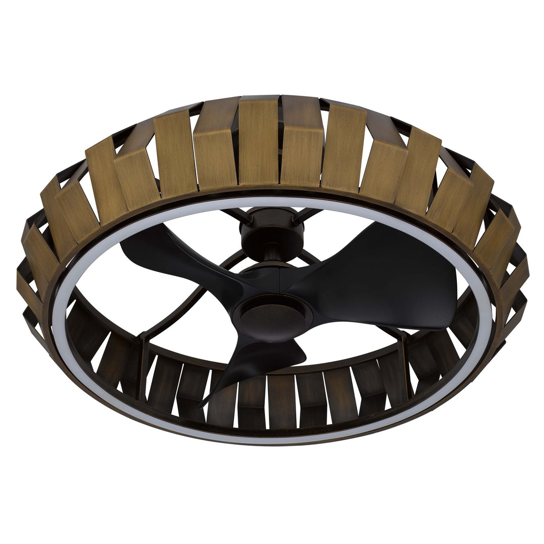 Remote Controlled 30W; 500 Lumen; 3000K Arroyo Ultra Quiet Fan Light