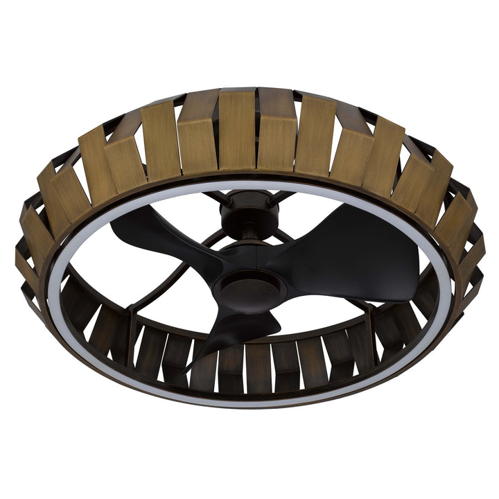 Remote Controlled 30W; 500 Lumen; 3000K Arroyo Ultra Quiet Fan Light