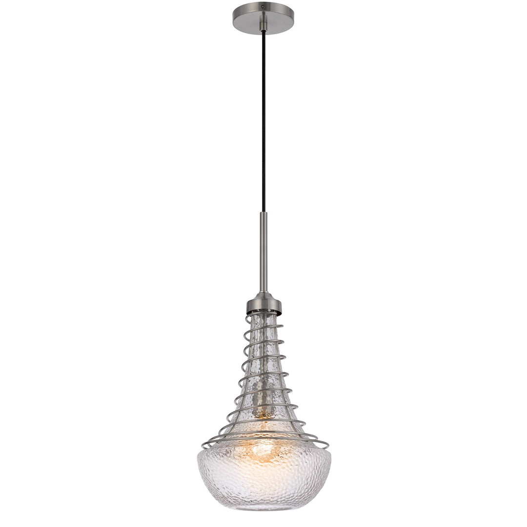 60W Baraboo Metal/Glass Mini Pendant