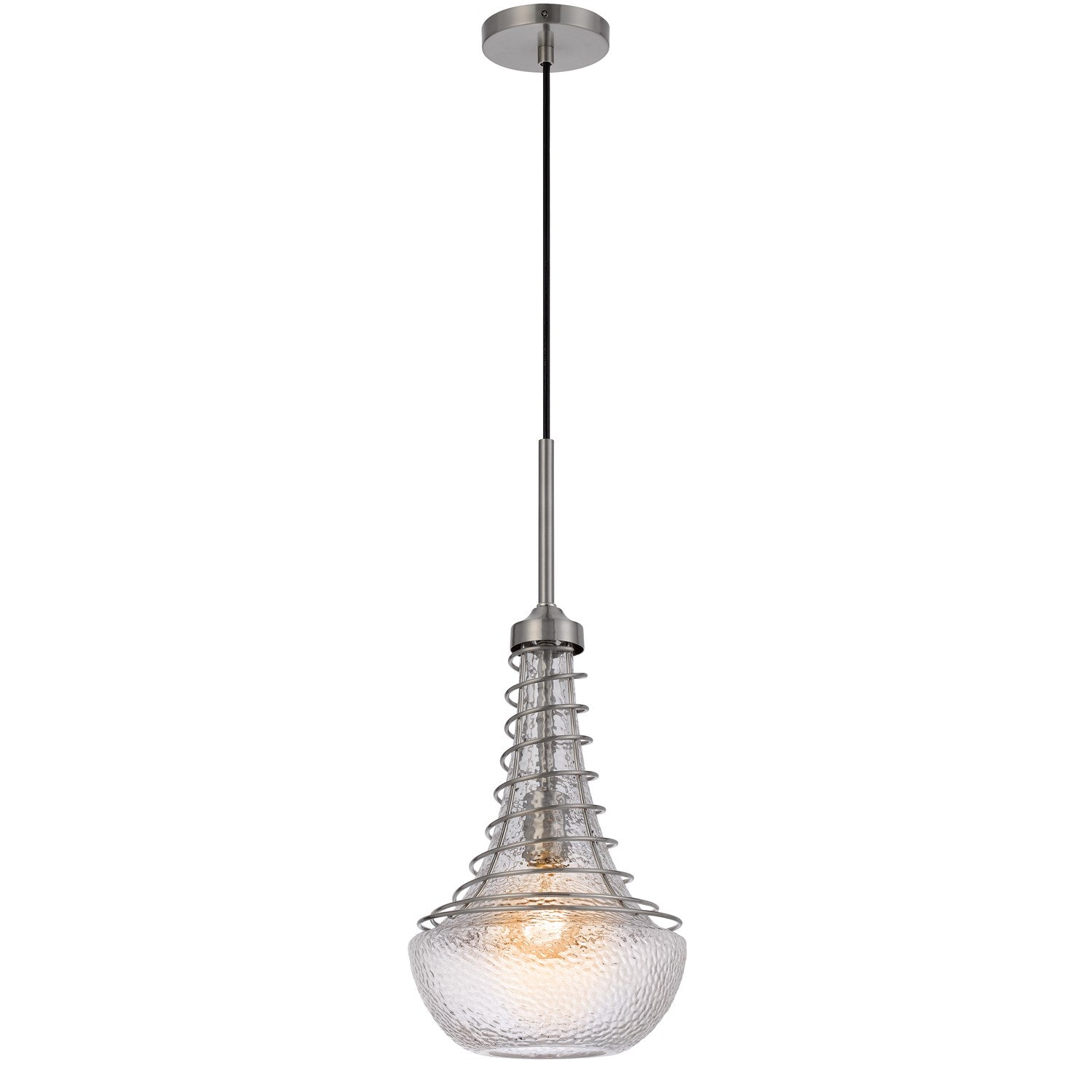 60W Baraboo Metal/Glass Mini Pendant
