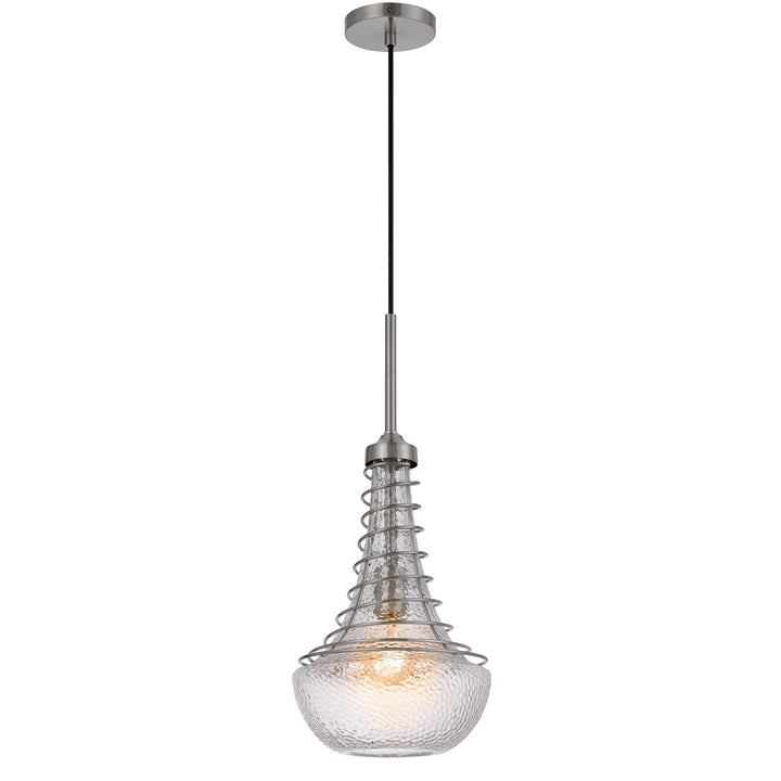 60W Baraboo Metal/Glass Mini Pendant