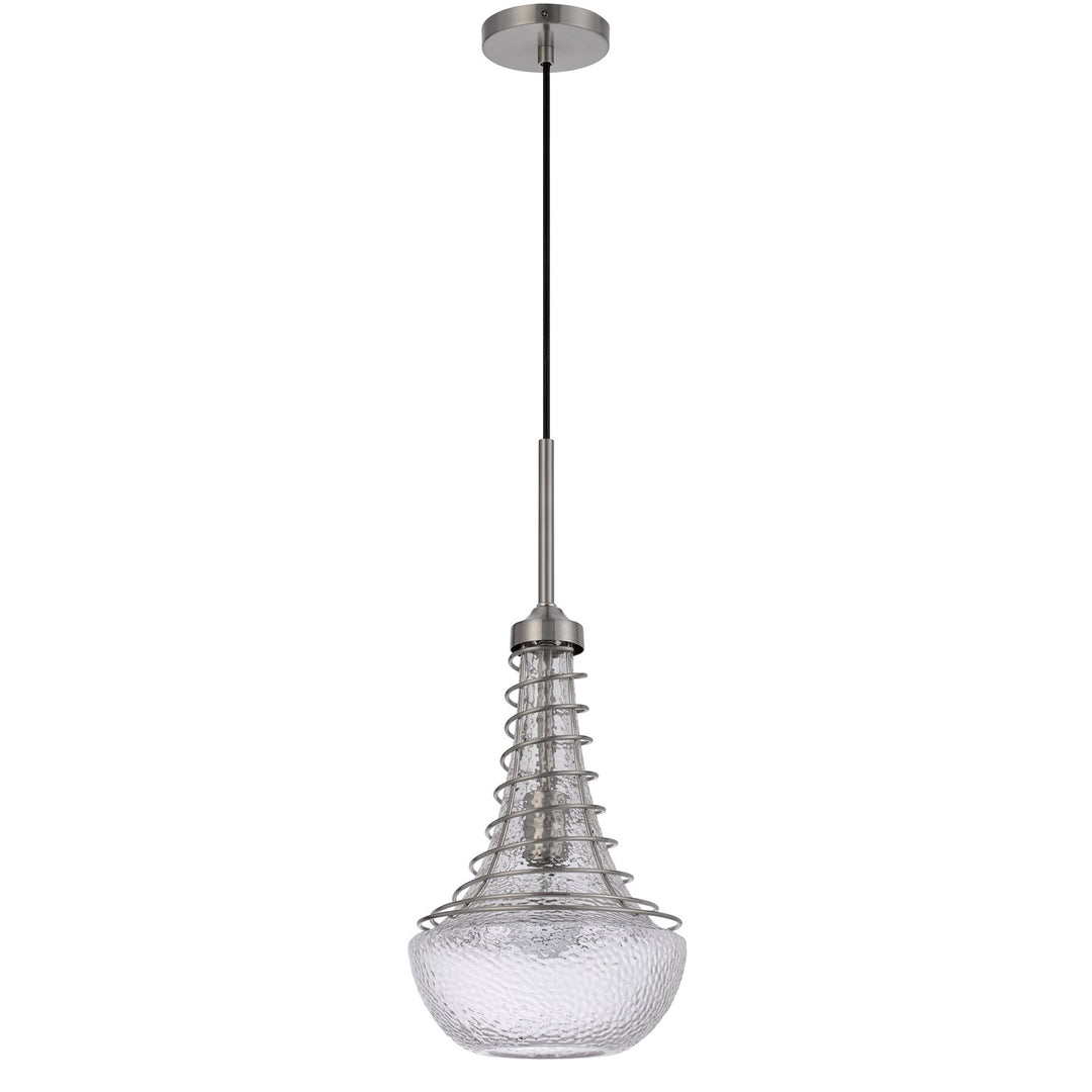 60W Baraboo Metal/Glass Mini Pendant