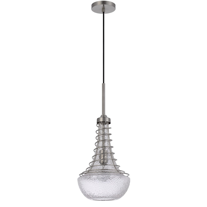 60W Baraboo Metal/Glass Mini Pendant