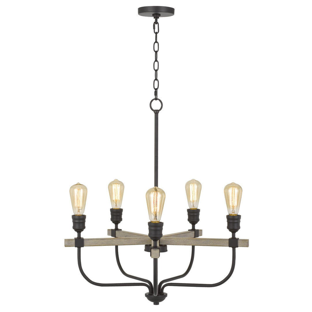 60W X 5 Sion Metal Chandelier