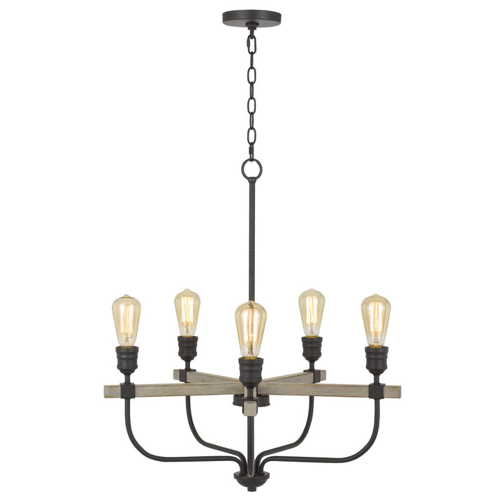 60W X 5 Sion Metal Chandelier