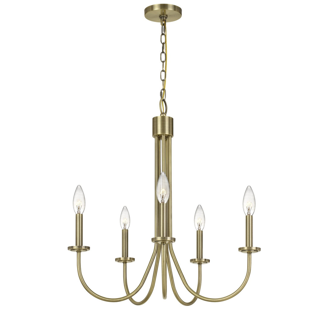 60W X 5 Spiez Metal Chandelier by CAL Lighting