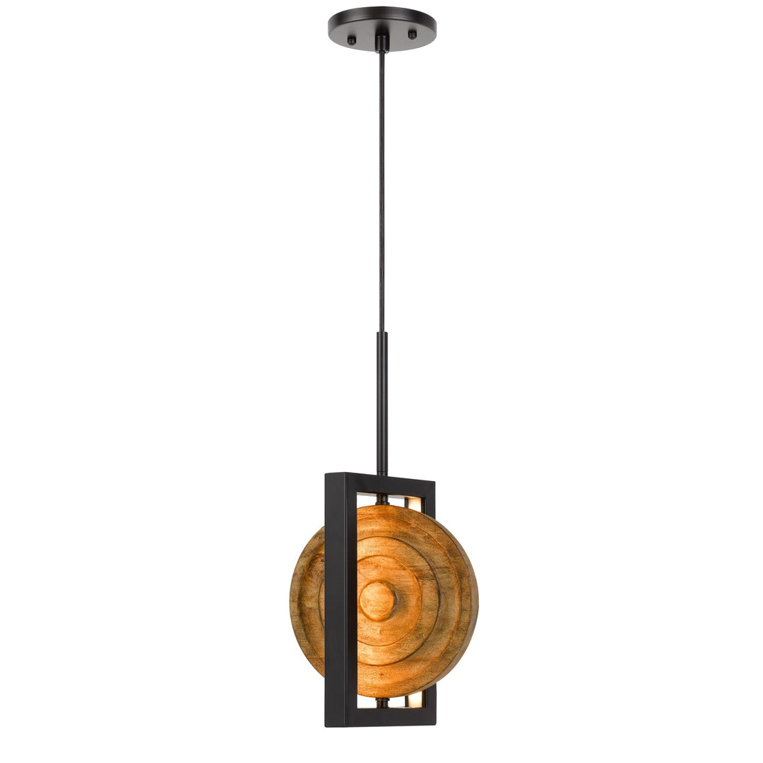 Fano Integrated Dimmable Led Wood/Metal Mini Pendant Fixture