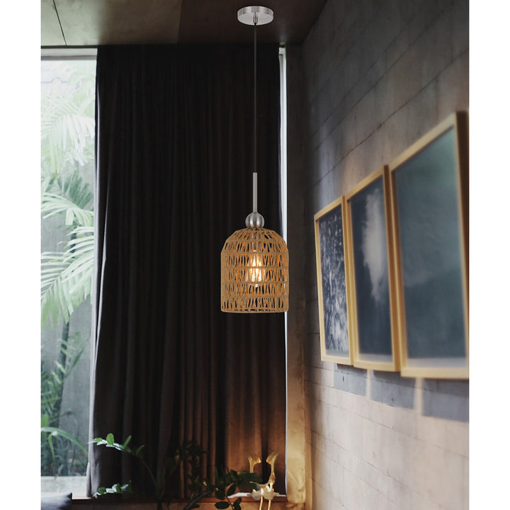 60W Depok Roped Pendant Fixture