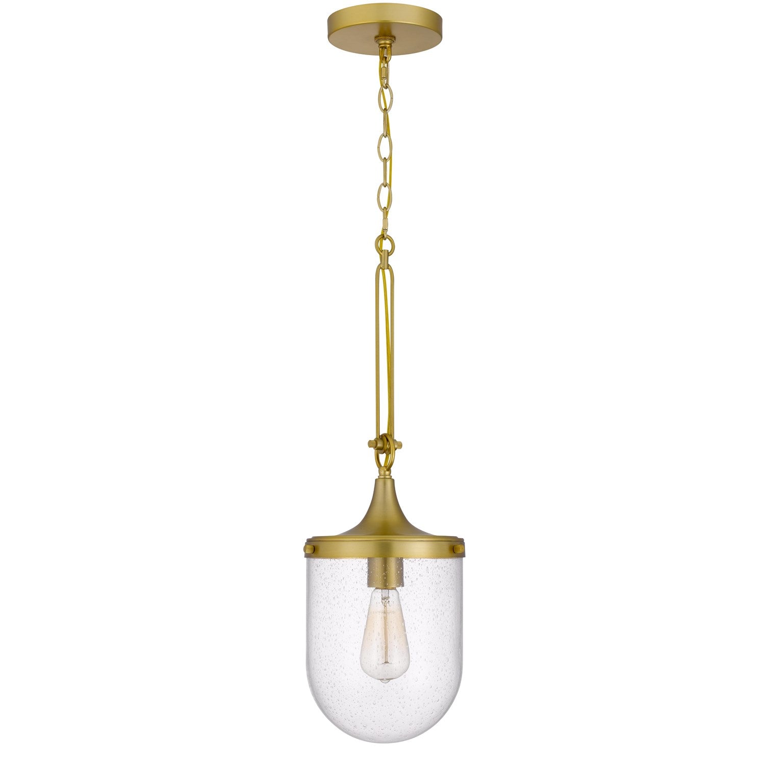 60W Ithaca Bubbled Glass Pendant Fixture by CAL Lighting