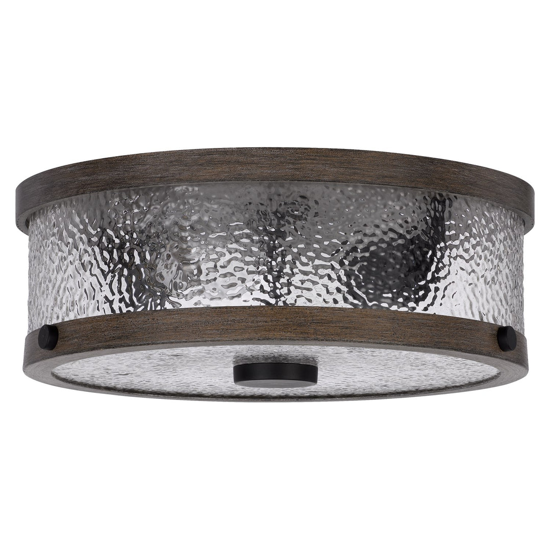 60W X 3 Mateo Metal/Glass Semi Flush Mount Fixture by CAL Lighting