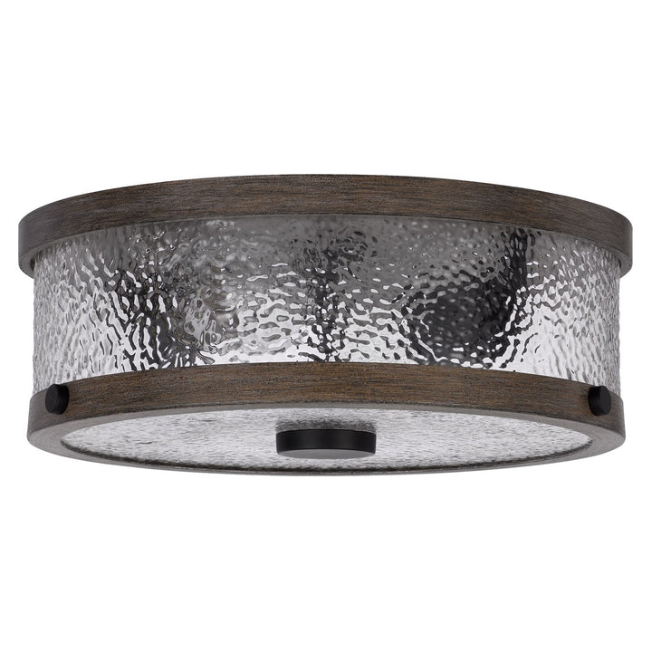 60W X 3 Mateo Metal/Glass Semi Flush Mount Fixture by CAL Lighting