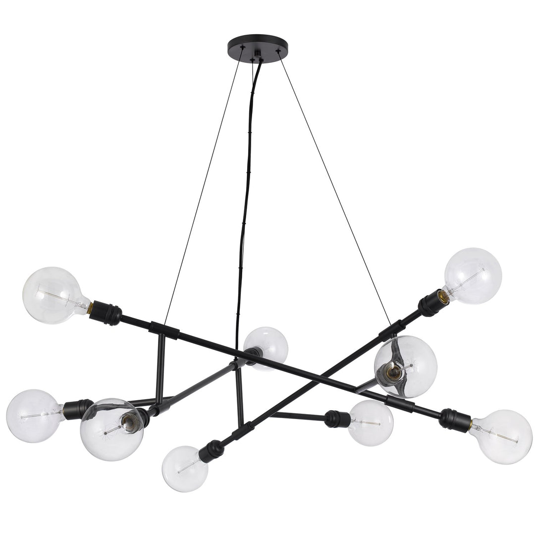 60W X 9 Massena Metal Chandelier by CAL Lighting