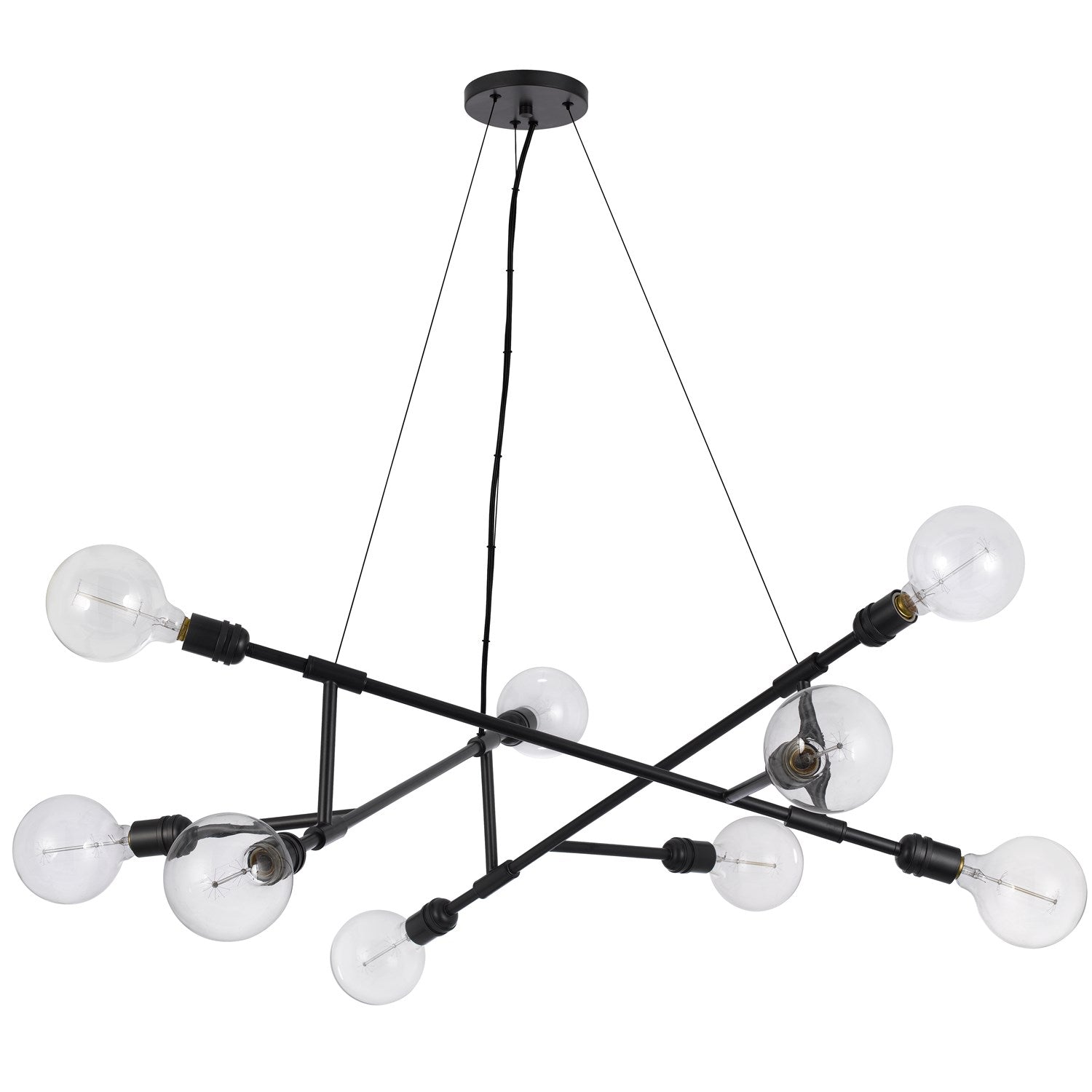 60W X 9 Massena Metal Chandelier by CAL Lighting