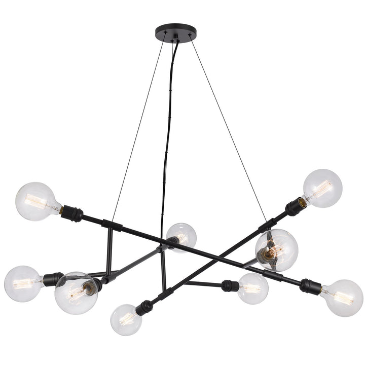 60W X 9 Massena Metal Chandelier