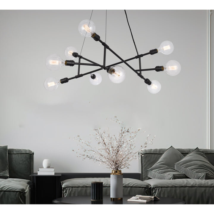 60W X 9 Massena Metal Chandelier