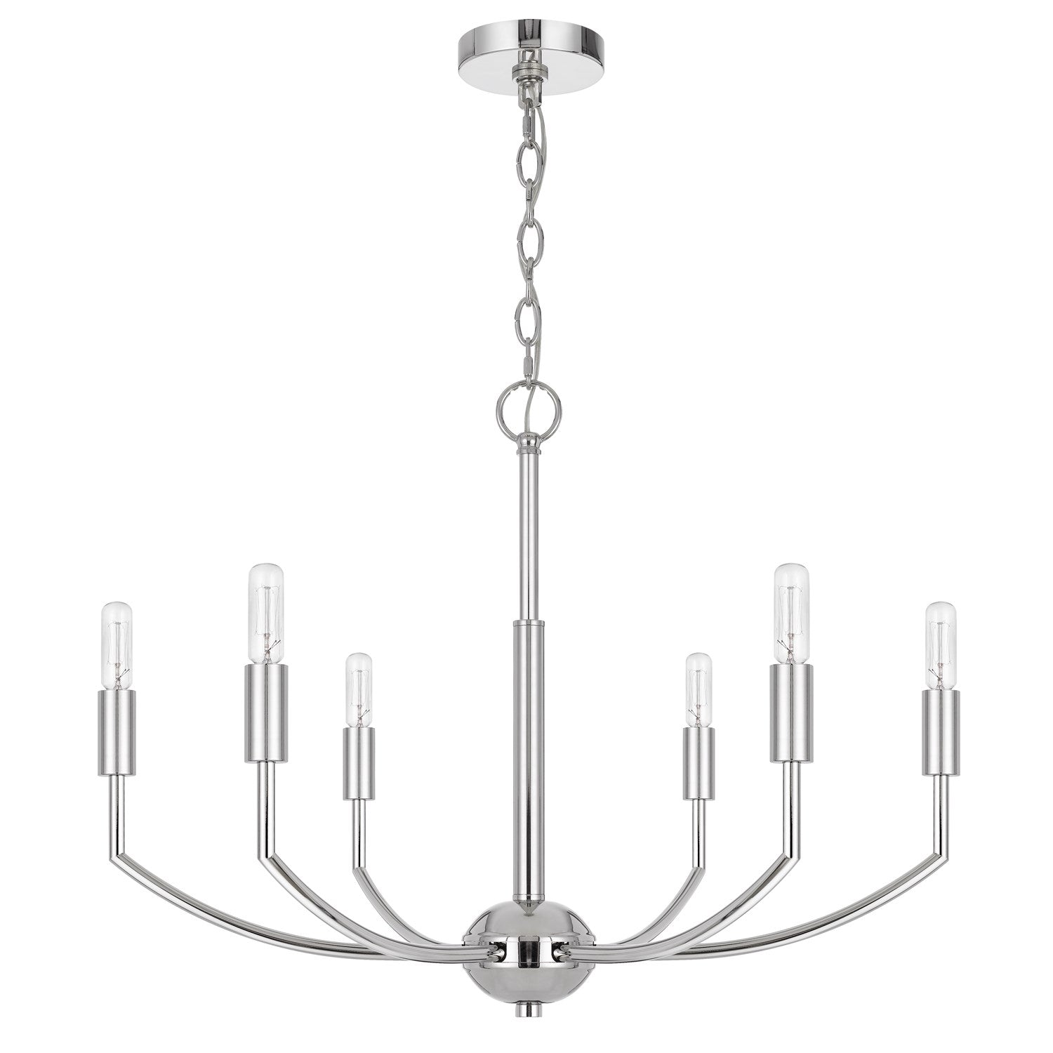 Maxton 60W X 6 Metal Chandelier by CAL Lighting