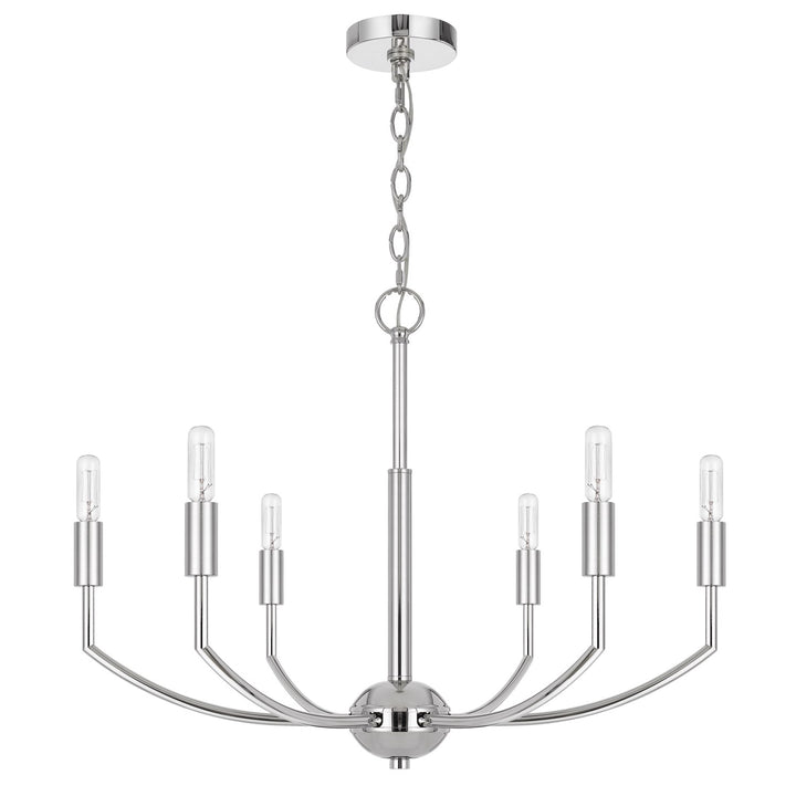 Maxton 60W X 6 Metal Chandelier by CAL Lighting