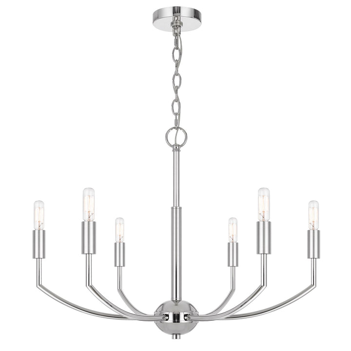 Maxton 60W X 6 Metal Chandelier