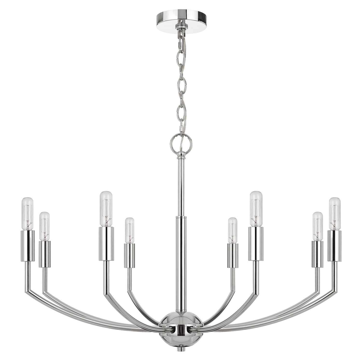 Maxton 60W X 8 Metal Chandelier by CAL Lighting