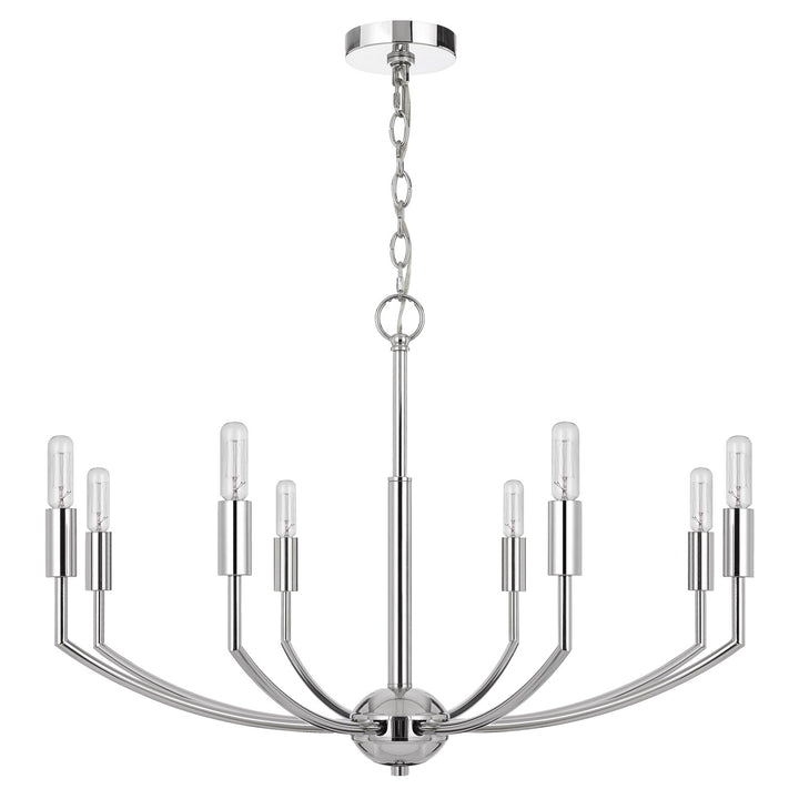 Maxton 60W X 8 Metal Chandelier by CAL Lighting