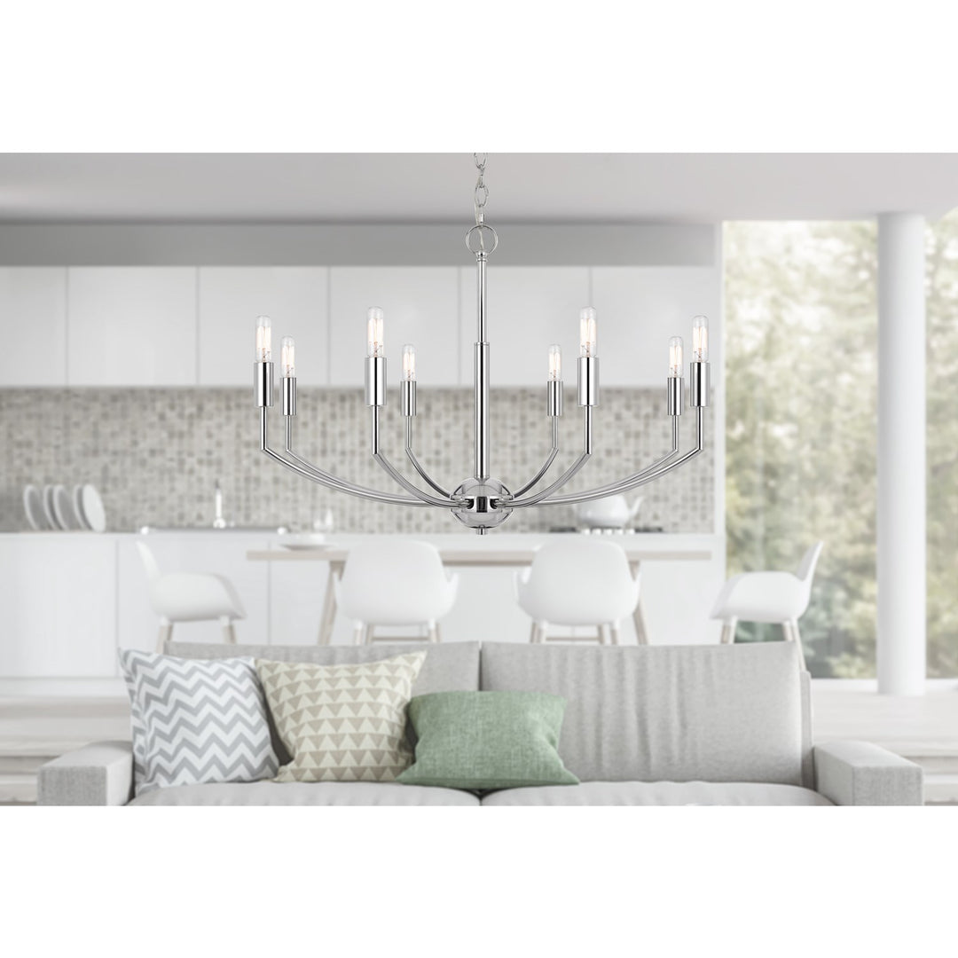 Maxton 60W X 8 Metal Chandelier