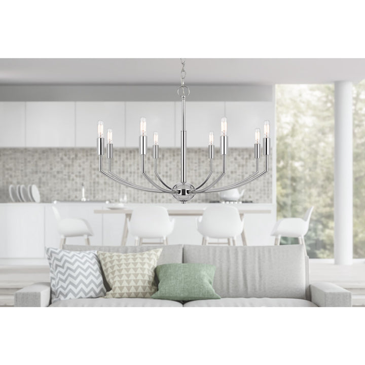 Maxton 60W X 8 Metal Chandelier