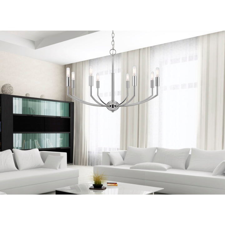 Maxton 60W X 8 Metal Chandelier