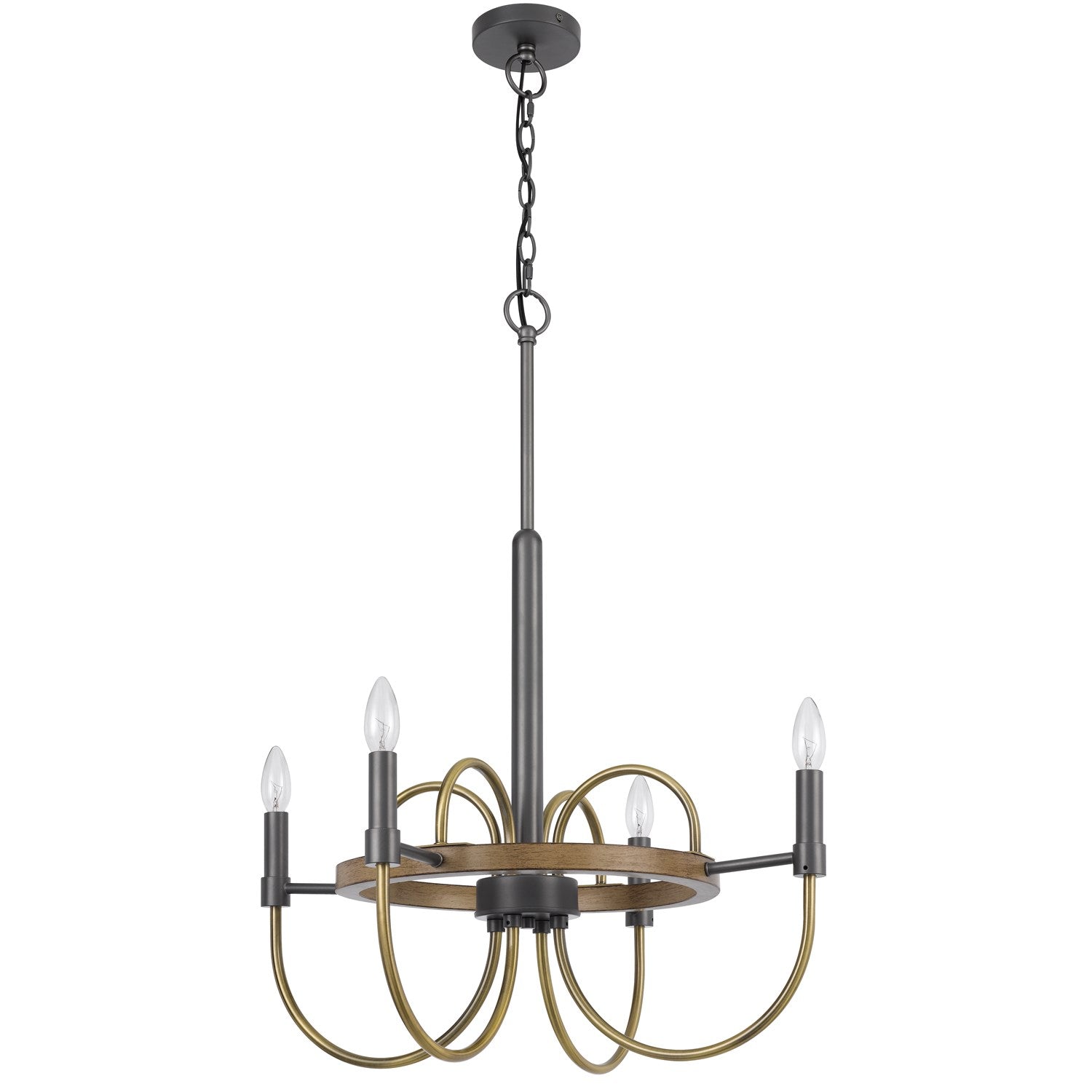 Seagrove 60W X 4 Metal Chandelier by CAL Lighting
