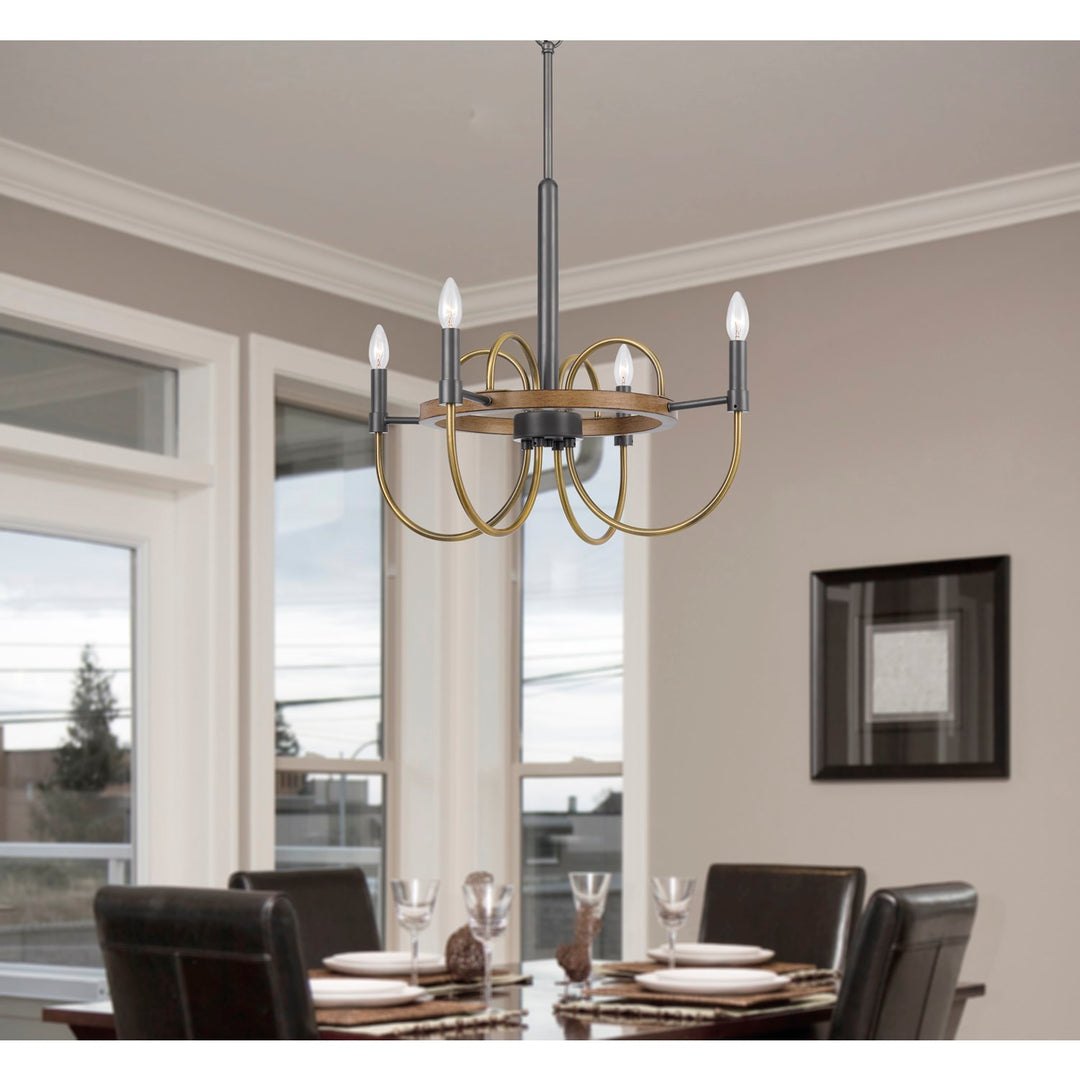 Seagrove 60W X 4 Metal Chandelier