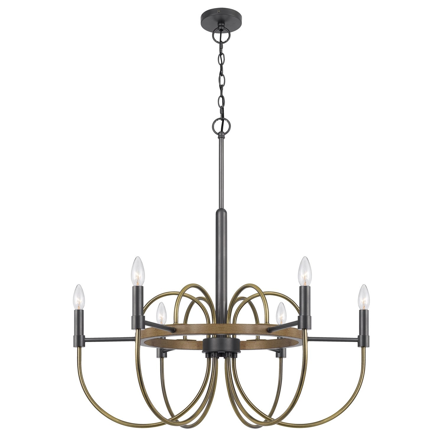 Seagrove 60W X 6 Metal Chandelier
