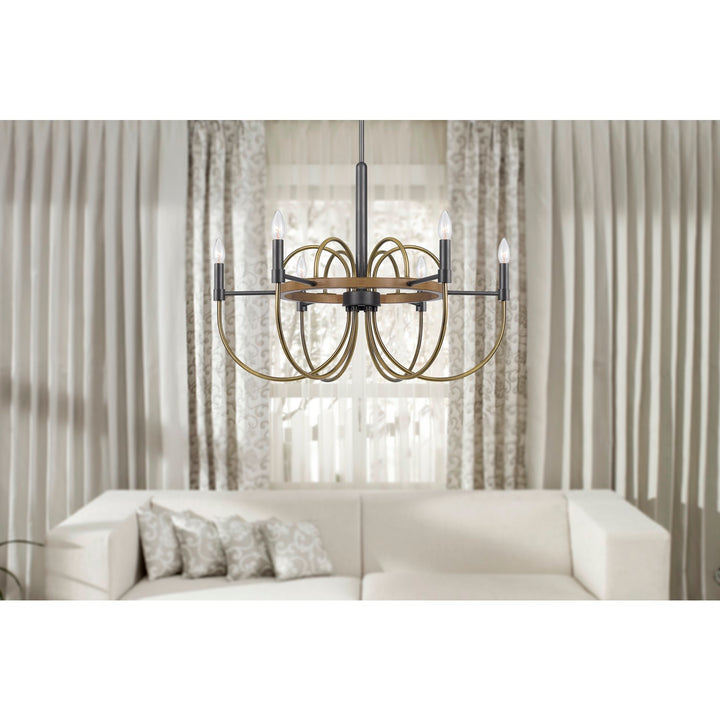 Seagrove 60W X 6 Metal Chandelier