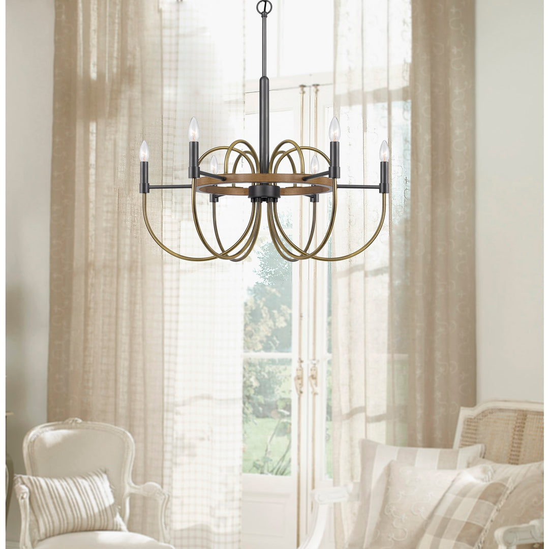 Seagrove 60W X 6 Metal Chandelier