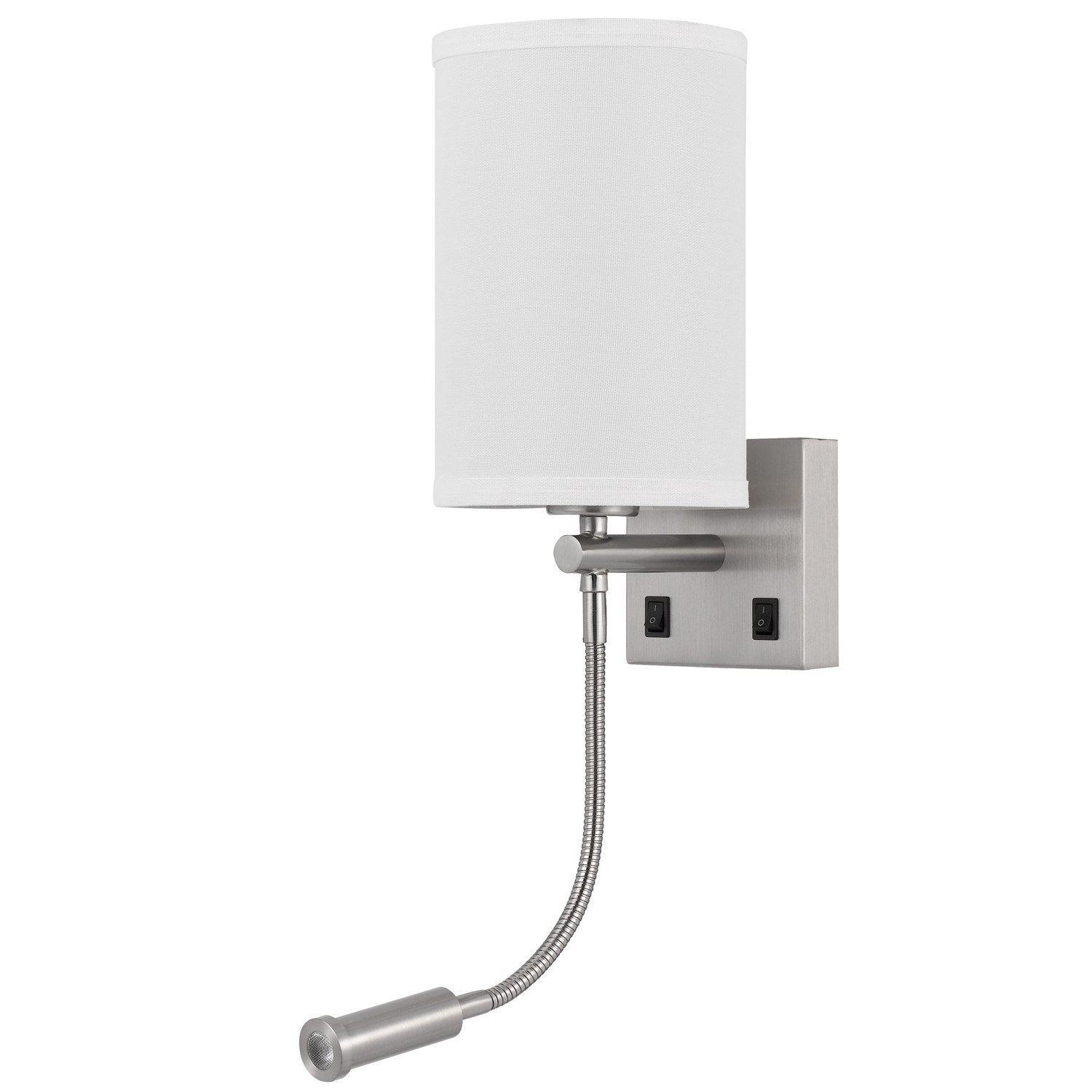 60W Lakewood Wall Lamp With 1W Intergrated Led Reading Lamp by CAL Lighting