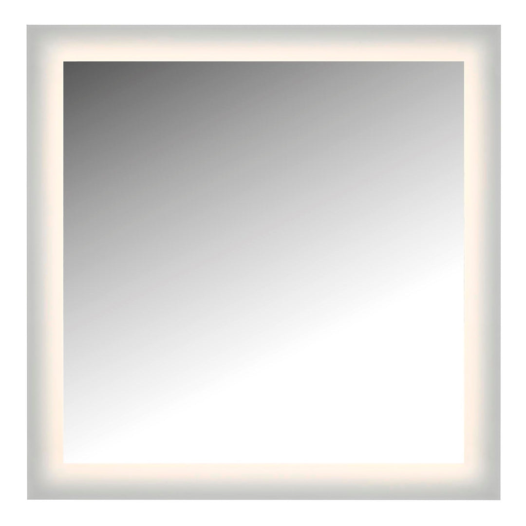 Led Lighted Mirror Wall Glow Style With Frosted Glass To The Edge by CAL Lighting