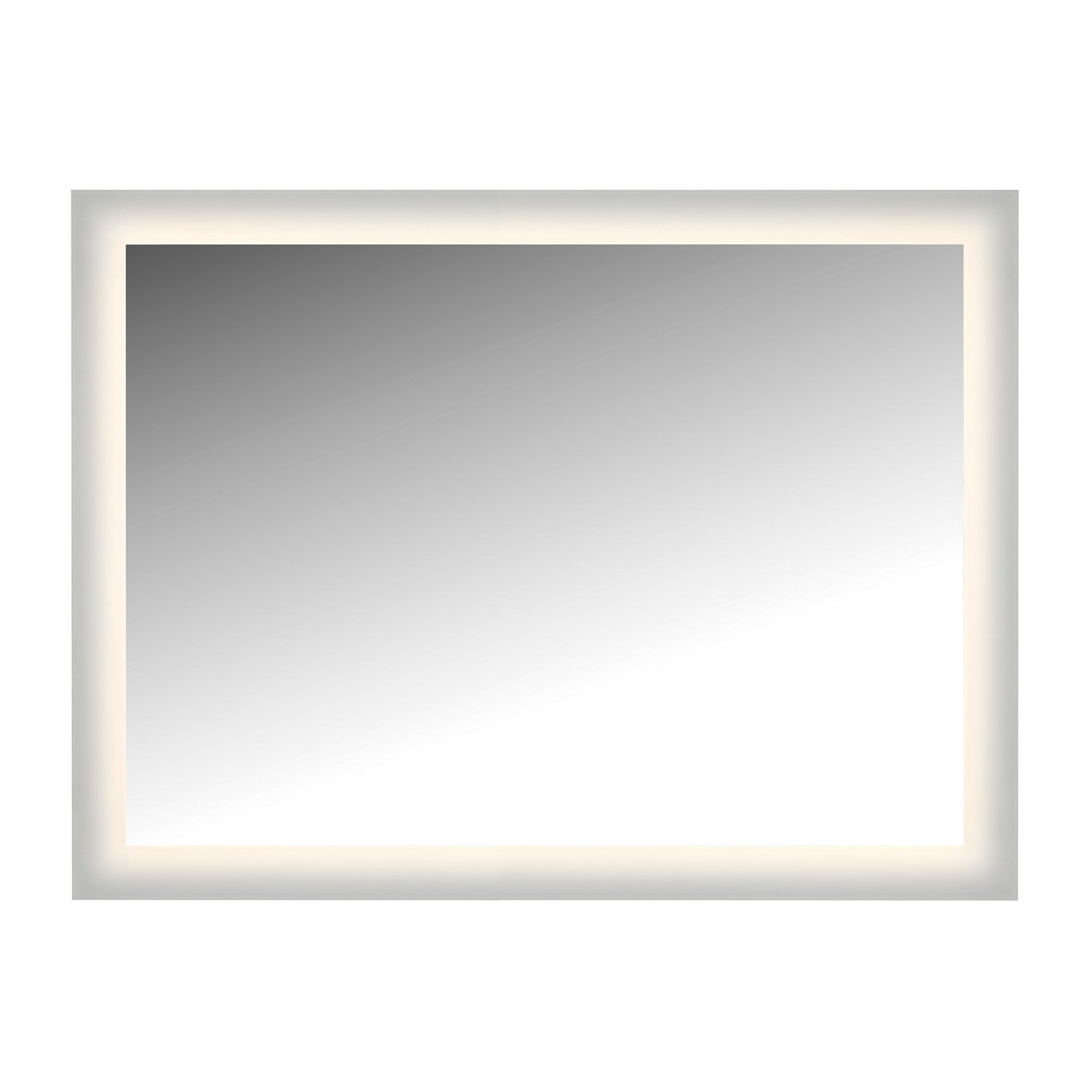 Led Lighted Mirror Wall Glow Style With Frosted Glass To The Edge by CAL Lighting