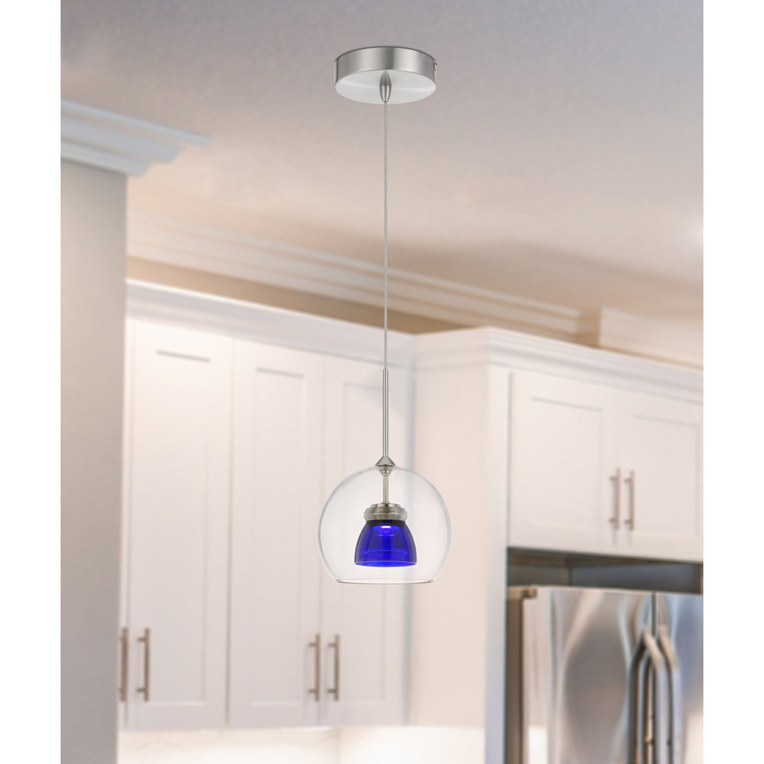 Integrated Dimmable Led Glass Mini Pendant Light. 6W; 450 Lumen; 3000K