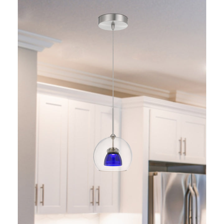 Integrated Dimmable Led Glass Mini Pendant Light. 6W; 450 Lumen; 3000K