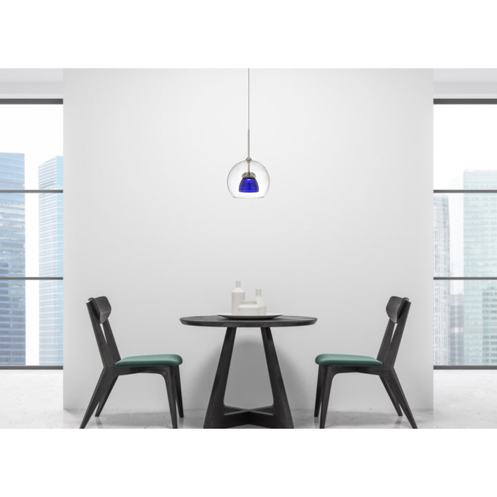 Integrated Dimmable Led Glass Mini Pendant Light. 6W; 450 Lumen; 3000K