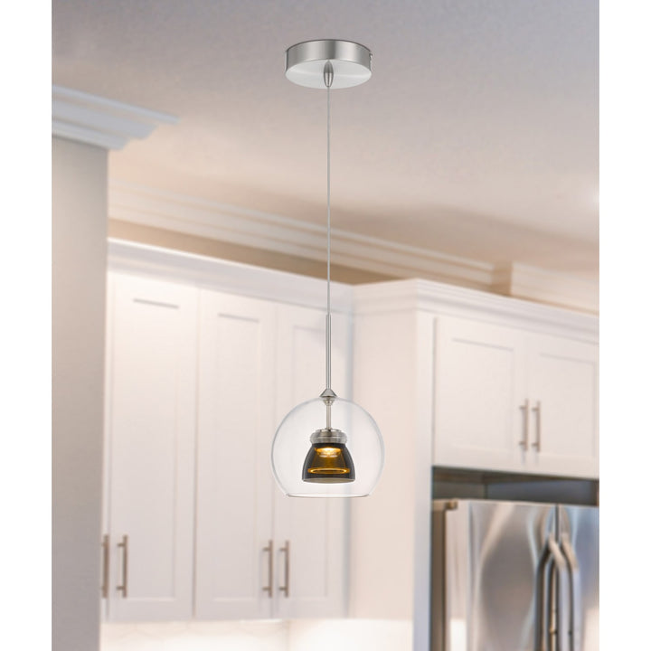 Integrated Dimmable Led Glass Mini Pendant Light. 6W; 450 Lumen; 3000K
