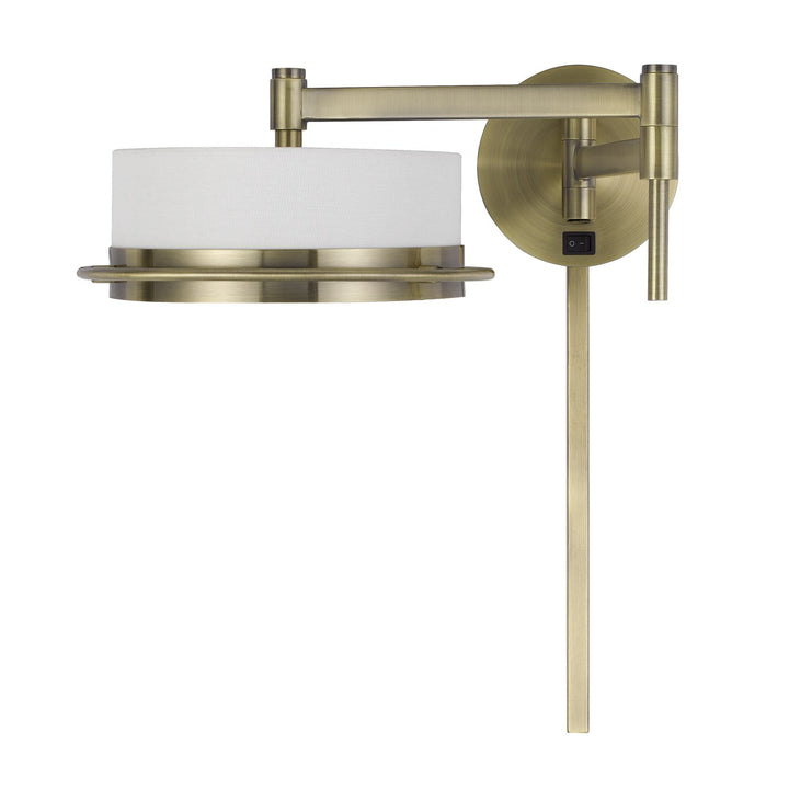 Led 10W Sarnen Wall Swing Arm Reading Lamp. 3 Ft Wire Cover Included by CAL Lighting