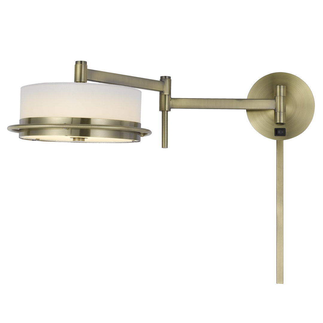 Led 10W Sarnen Wall Swing Arm Reading Lamp. 3 Ft Wire Cover Included