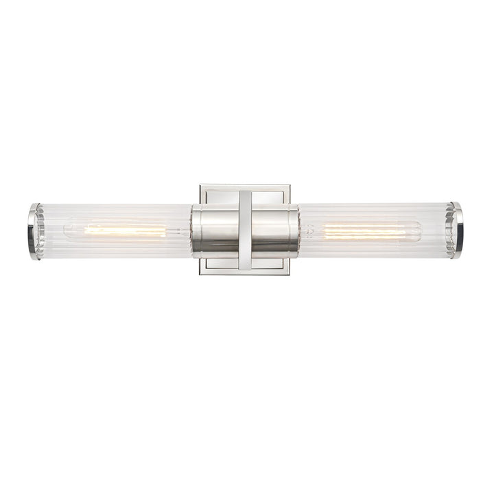 Collection 2-Light Bathroom Vanity Light Polished Nickel