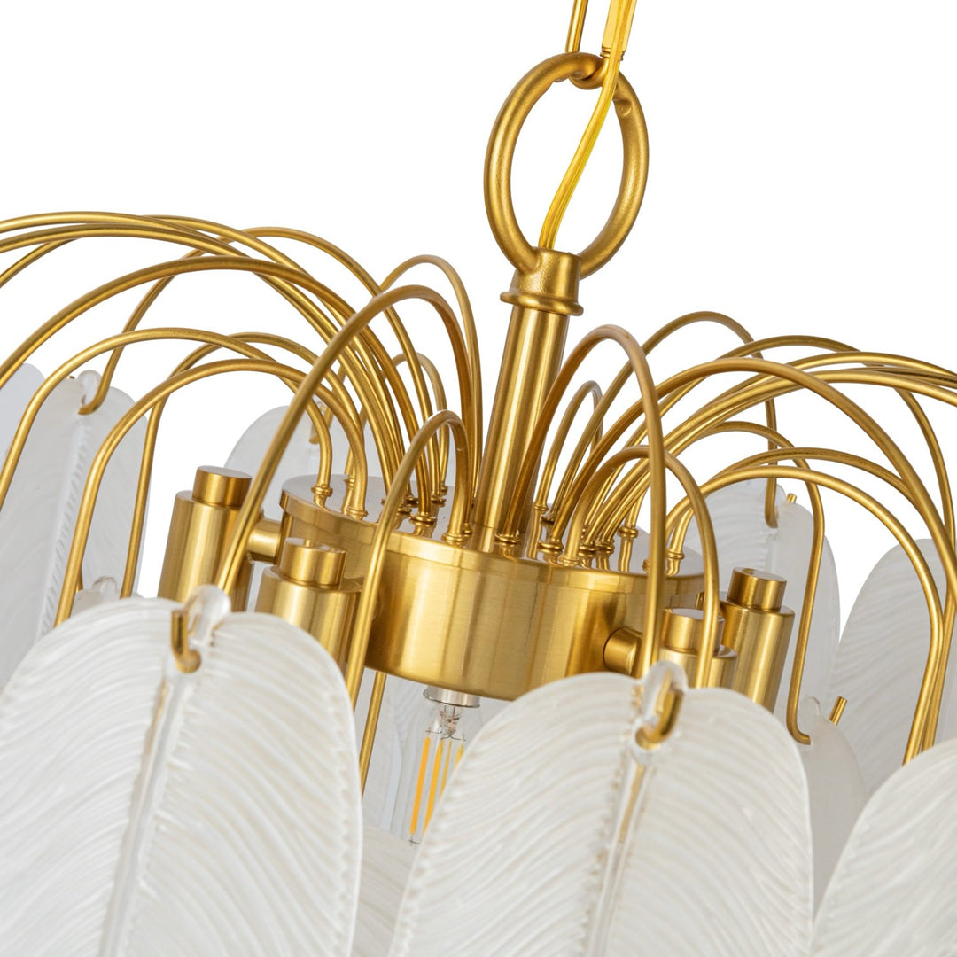 Collection 4-Light Chandelier Brushed Brass