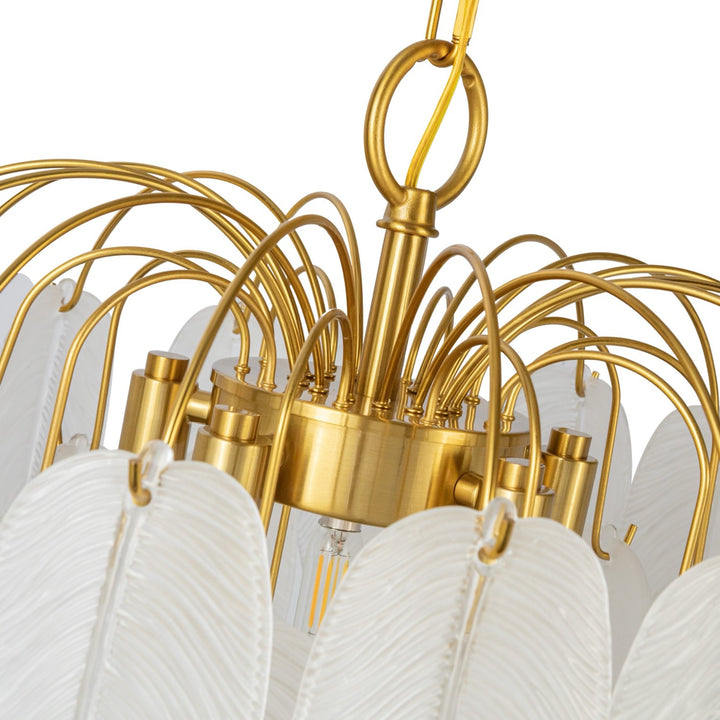 Collection 4-Light Chandelier Brushed Brass