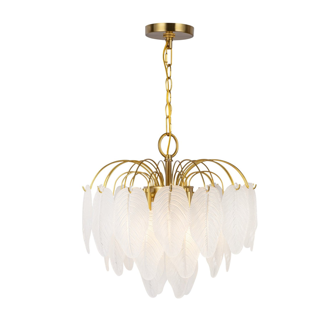 Collection 4-Light Chandelier Brushed Brass